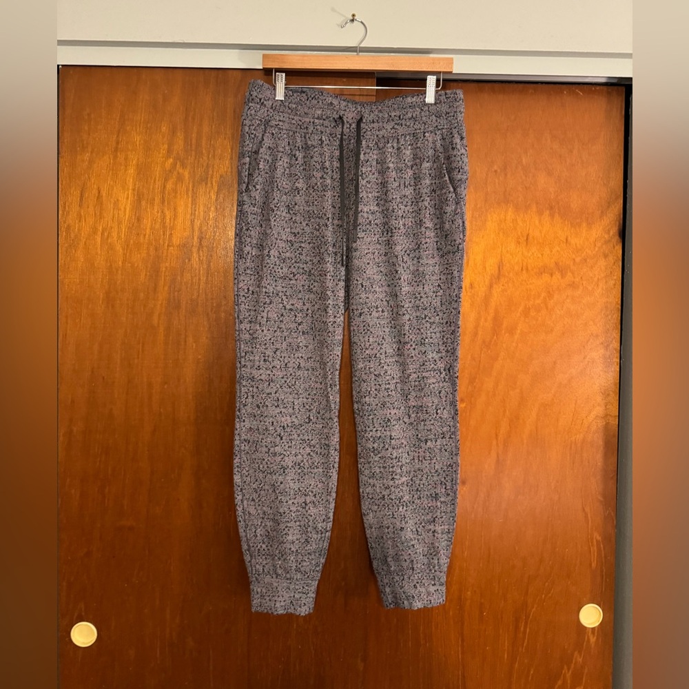 Lululemon Athletica Ready to Rulu sz 10 Neon Tweed Jacquard